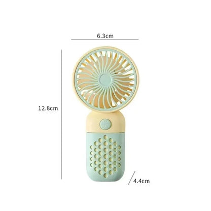 AirWhirl™ – Compact Rechargeable Fan for Pocket Cooling on the Go