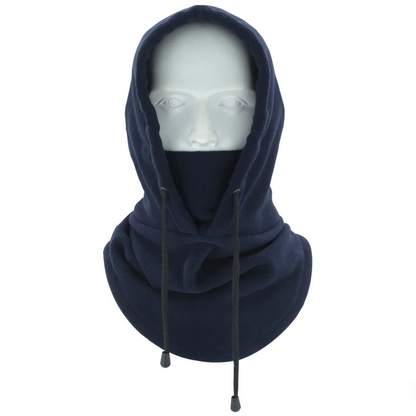 RideWarm Thermal Cap – Windproof Winter Cycling & Ski Hat | Padded Hood with Plush Lining
