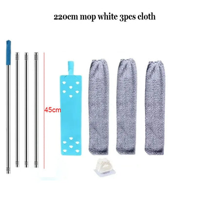 DustReach Flexi Mop – Long Handle Dust Cleaner for Floor, Bed, Ceiling & Sofa | Multi-Size Household Brush