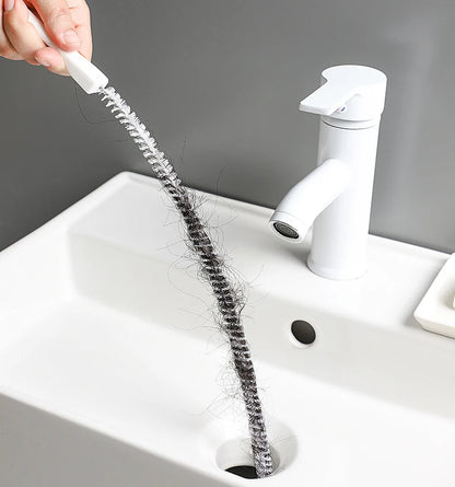 FlexiScrub Pipe Cleaner – Long Brush for Sink & Drain Clearing | Bathroom & Sewer Clog Remover (1/2pcs)