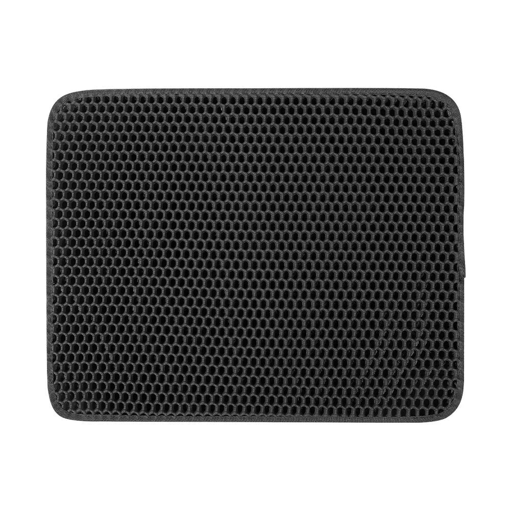 HoneyPaws™ – XL Cat Litter Trap Mat with Honeycomb Design