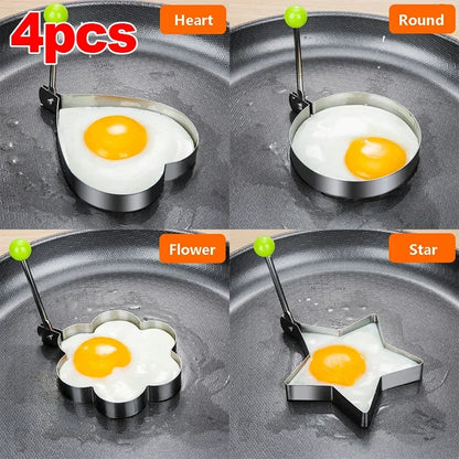 BreakFastArt – Heart-Shaped Omelette & Pancake Ring