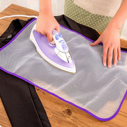 PressSafe Shield – Heat-Resistant Mesh Cloth for Ironing