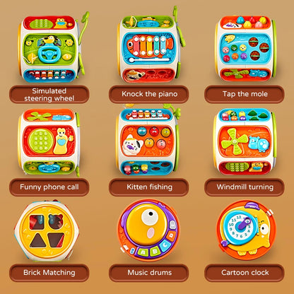TinyTalker™ – Educational Baby Mobile Toy with Music & Lights