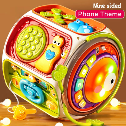 TinyTalker™ – Educational Baby Mobile Toy with Music & Lights
