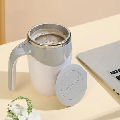 MixiCup Turbo – Self-Stirring Coffee Mug | Electric Auto Mixer for Hot Drinks
