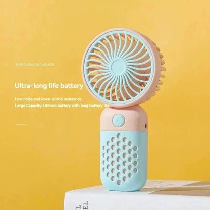 AirWhirl™ – Compact Rechargeable Fan for Pocket Cooling on the Go