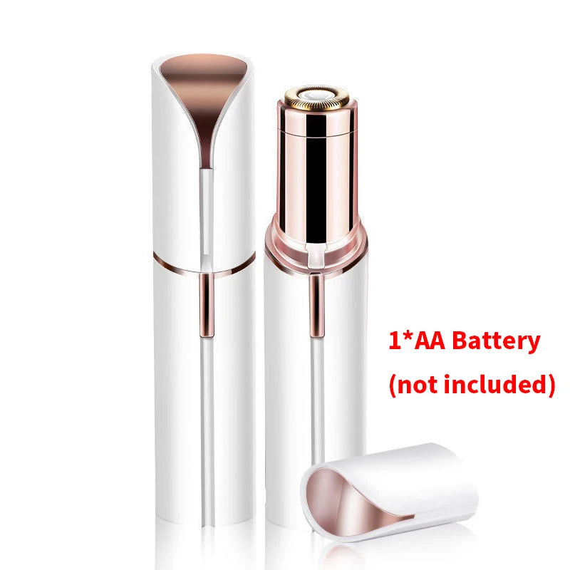 Depiladora facial recargable por USB: depilación indolora y elegante