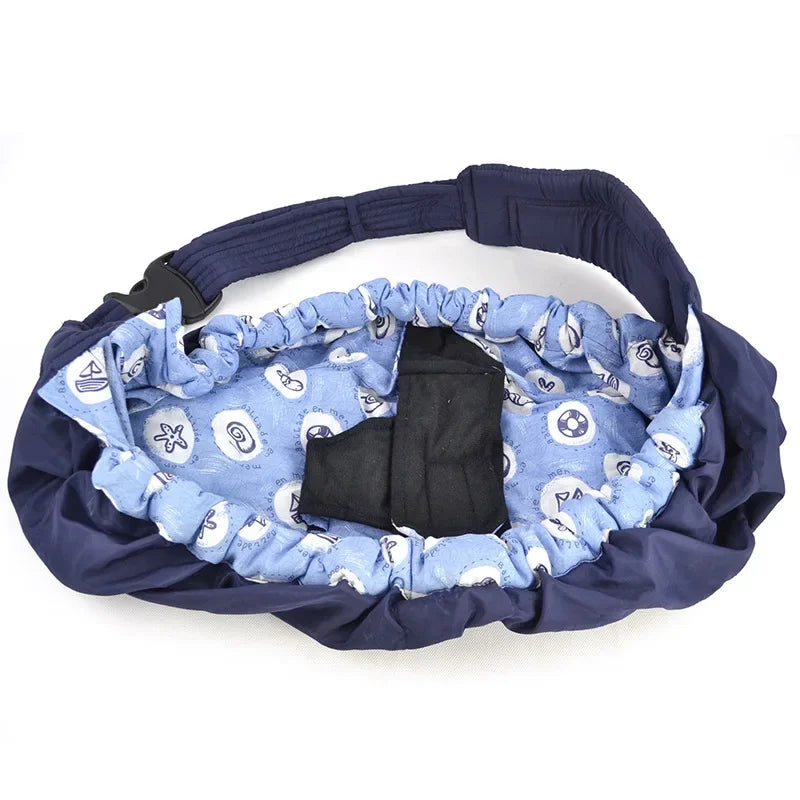 CuddleWrap Carrier – Soft Cotton Sling for Infant Nursing & Hands-Free Carrying