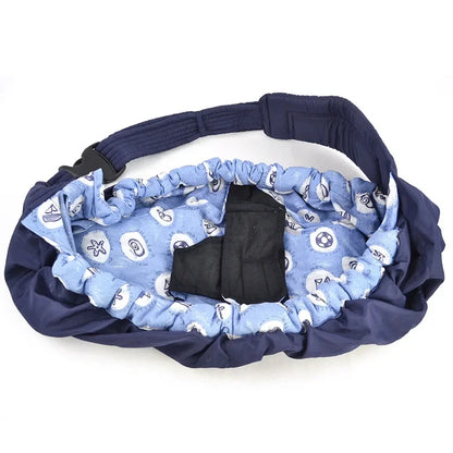 CuddleWrap Carrier – Soft Cotton Sling for Infant Nursing & Hands-Free Carrying