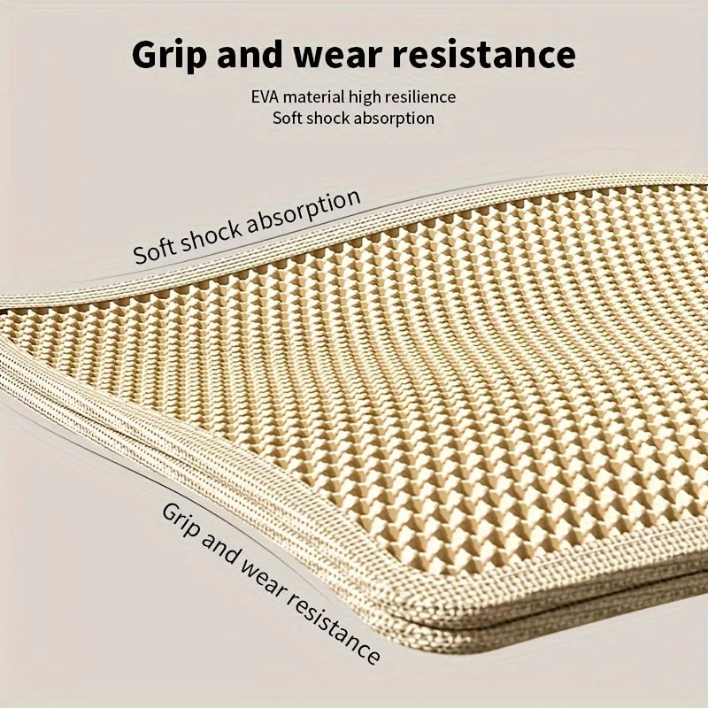 HoneyPaws™ – XL Cat Litter Trap Mat with Honeycomb Design