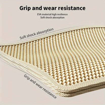 HoneyPaws™ – XL Cat Litter Trap Mat with Honeycomb Design