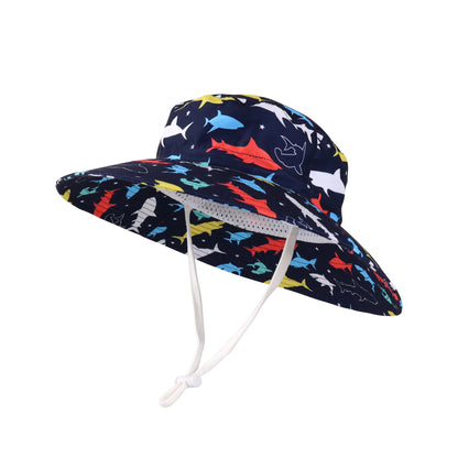DinoShade Bucket Hat – Dinosaur Sun Hat for Baby & Toddler | Summer UV Cap for Boys & Girls