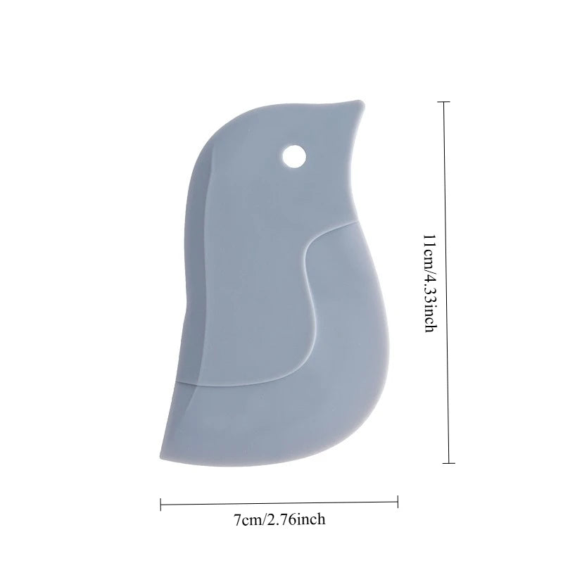 IceGlide Kitchen Scraper – Soft Penguin-Shaped Cleaning Tool | Multi-Use Wiper for Easy Kitchen Cleaning