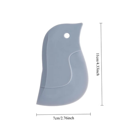 IceGlide Kitchen Scraper – Soft Penguin-Shaped Cleaning Tool | Multi-Use Wiper for Easy Kitchen Cleaning