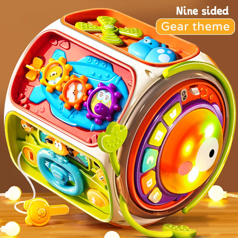 TinyTalker™ – Educational Baby Mobile Toy with Music & Lights