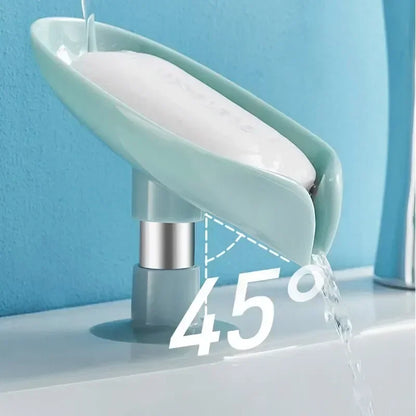 AquaFix™ – Reusable Suction Soap Dish with Fast-Drain System