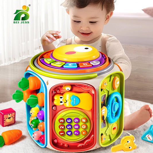 TinyTalker™ – Educational Baby Mobile Toy with Music & Lights