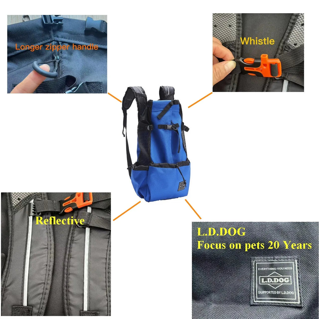 Ventura Pet Carrier – Outdoor Mesh Backpack for Dogs | Ventilated & Comfortable
