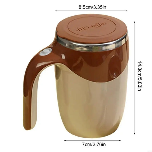 MixiCup Turbo – Self-Stirring Coffee Mug | Electric Auto Mixer for Hot Drinks
