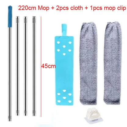 DustReach Flexi Mop – Long Handle Dust Cleaner for Floor, Bed, Ceiling & Sofa | Multi-Size Household Brush